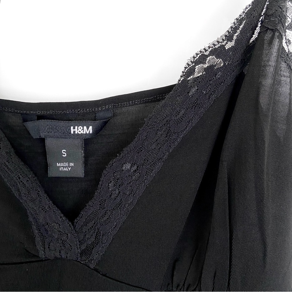 90s VINTAGE Lace Trim Camisole Cami Top Lingerie - Picture 3 of 5
